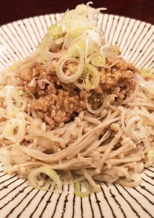 【ぬこ】エノキの坦々風【まっしぐら】-レシピのメイン写真