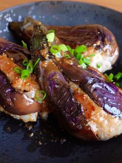 簡単♪茄子とひき肉の挟み焼き-レシピのメイン写真