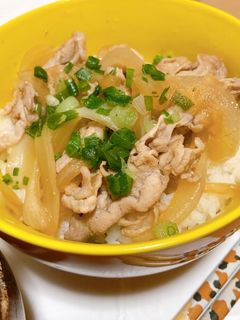 さっぱり♡ポン酢 de 豚丼-レシピのメイン写真