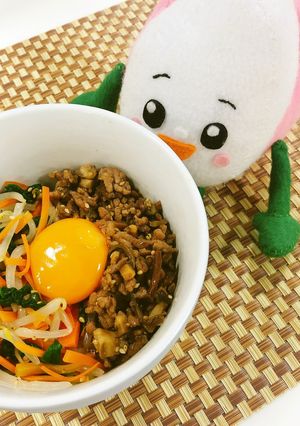 野菜たっぷりビビンバ-レシピのメイン写真