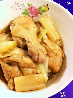 手羽元と長ネギの甘辛煮-レシピのメイン写真