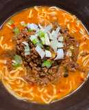 マルちゃん正麺アレンジ シビ辛担々麺