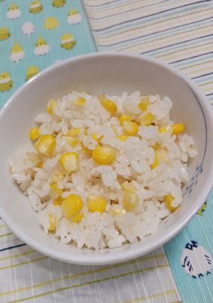 とうもろこしご飯-レシピのメイン写真