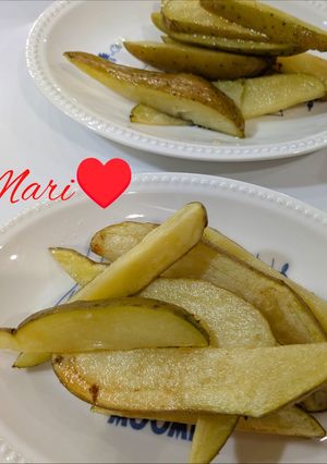 レンジで加熱してからの簡単フライドポテト-レシピのメイン写真