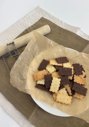 堅焼き米粉クッキー-レシピのメイン写真