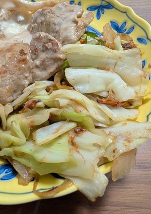 キャベツとにんじんの塩こんぶ風炒め-レシピのメイン写真