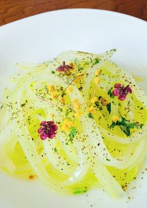 白菜麺でハーブパスタ-レシピのメイン写真