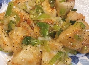 簡単柔らか♡鶏むね肉のネギ塩レモン炒め-レシピのメイン写真