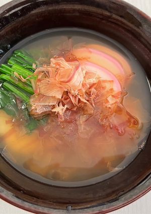 母から教わったシンプルお雑煮-レシピのメイン写真