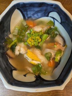 菜の花のすいとん-レシピのメイン写真