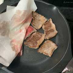 フライパンで焼肉　#油飛び跳ね激減！-レシピのメイン写真