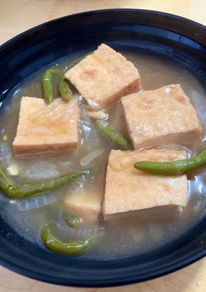 簡単🩷玉ねぎの甘みが美味しい✨厚揚げのとろーり煮-レシピのメイン写真