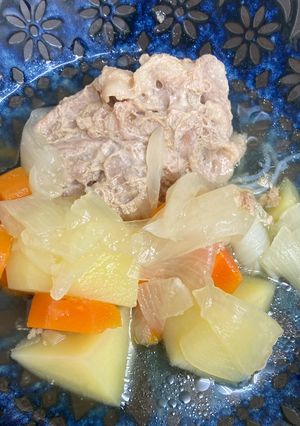 炊飯器で簡単！入れるだけ！豚肉の肉じゃが-レシピのメイン写真