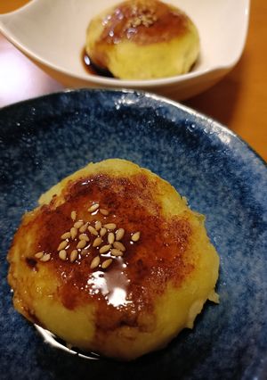 とうふ餅（inさつま芋）みたらし味-レシピのメイン写真
