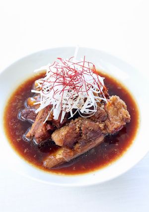 柔らか【Bistroスペアリブの黒酢煮】-レシピのメイン写真