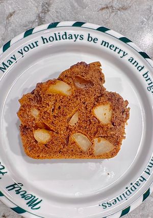 ラム酒香る米粉アップルチョコレートケーキ-レシピのメイン写真