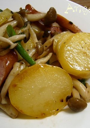 ♪じゃが芋のにんにくオリーブ油炒め♪-レシピのメイン写真
