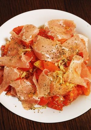 絶品✨トマトと生ハムの冷製パスタ✨-レシピのメイン写真