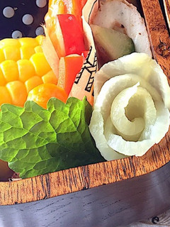 薔薇たくあん お弁当に-レシピのメイン写真