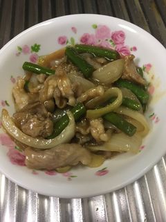 ★簡単!豚こま肉でスタミナ炒め-レシピのメイン写真