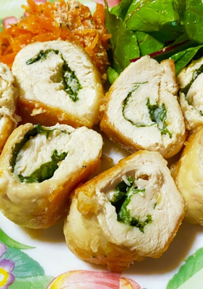 ささみのしそチーズ巻き♪-レシピのメイン写真