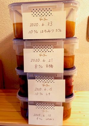 てぃんさんちの梅干し(10%しそ漬け)-レシピのメイン写真