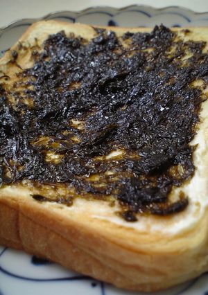 ≪トースト≫　クリームチーズと海苔の佃煮-レシピのメイン写真