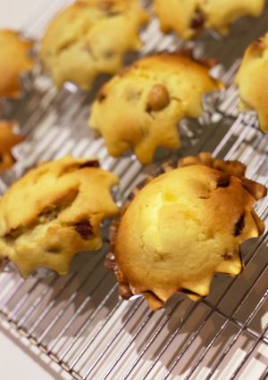 クランベリーとクリームチーズのマフィン-レシピのメイン写真
