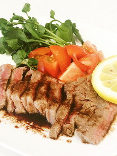 牛肉ステーキ☆バルサミコと赤ワインソース-レシピのメイン写真
