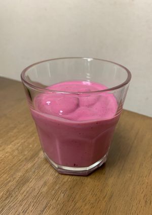 豆乳ミックスベリースムージー-レシピのメイン写真