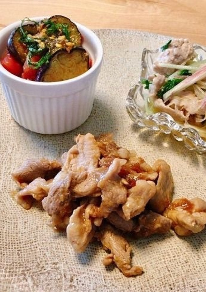 ＊豚肉の梅しょうが焼き＊-レシピのメイン写真