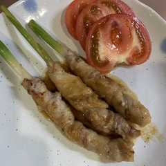 รูปของ 葉生姜の豚バラ肉巻き