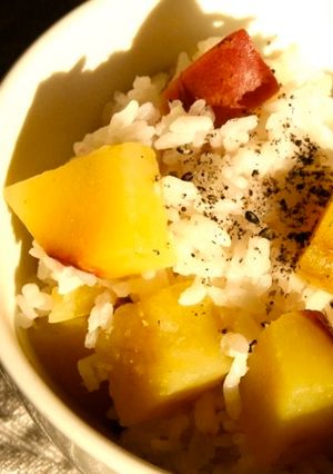 かんたん♪ほくほく❤さつまいもごはん-レシピのメイン写真