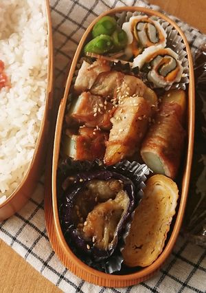 お弁当★新じゃがと大葉の豚肉巻き★常備菜-レシピのメイン写真