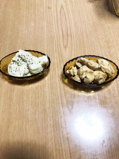 鶏ささみ2種のおつまみ-レシピのメイン写真