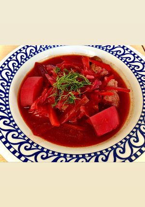 ウクライナ人をうならせた本場の味ボルシチ-レシピのメイン写真