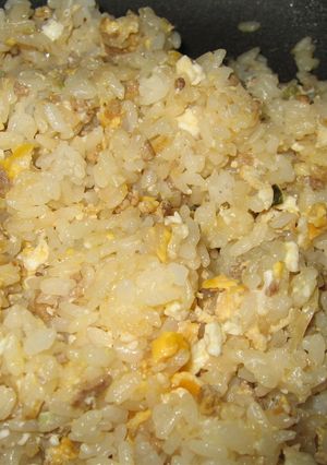 ニラ醤油でチャーハン-レシピのメイン写真