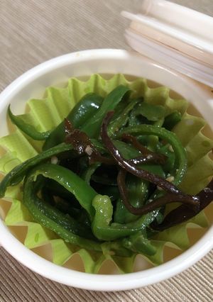 塩昆布のやみつきピーマン-レシピのメイン写真