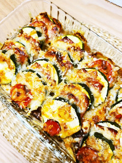 ズッキーニとベーコンのチーズ焼き-レシピのメイン写真