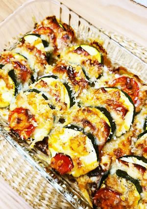 ズッキーニとベーコンのチーズ焼き-レシピのメイン写真