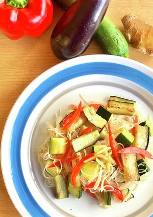 夏野菜で簡単♪千葉ケンミン焼ビーフン-レシピのメイン写真