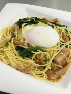ほうれん草の和風スープパスタ◡̈⃝♪-レシピのメイン写真