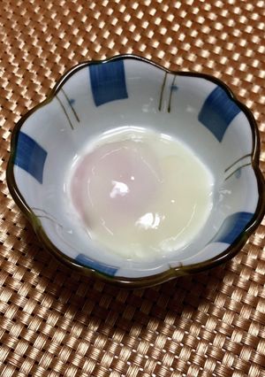簡単！1個だけ欲しい時の温泉卵の作り方-レシピのメイン写真