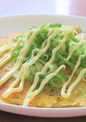 かにかまとじゃがいものチーズお好み焼き-レシピのメイン写真