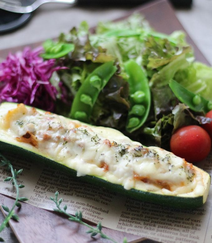 manamin様ズッキーニレシピご確認用です♪ ズッキーニの挟み焼 by おまめさん 【クックパッド】 簡単おいしい