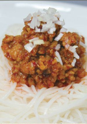 ピリ辛肉味噌ソーメン-レシピのメイン写真