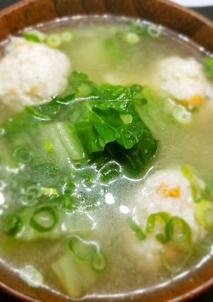 糸島鯛液みそ　団子と白菜のお味噌-レシピのメイン写真