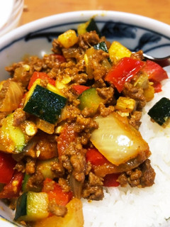 簡単!適当キーマカレー!ランチに-レシピのメイン写真