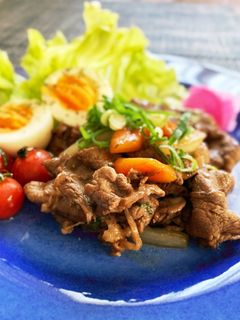 牛肉の炒めもの☆超簡単!美味しい!お弁当-レシピのメイン写真
