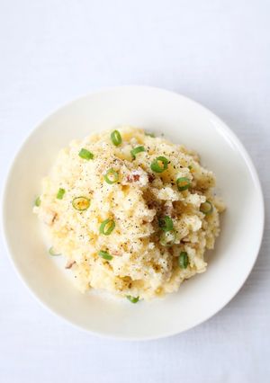 凄ーく美味しい！【いぶりがっこポテサラ】-レシピのメイン写真